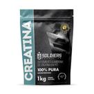 Creatina Monohidratada 1Kg - 100% Pura Importada - Soldiers Nutrition