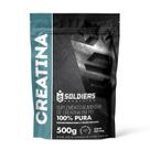 Creatina Monohidratada 500g - 100% Pura Importada - Soldiers Nutrition