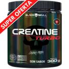 Creatina Monohidratada Creatine Turbo Black Skull Energia Força Ganho de Massa Muscular