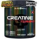 Creatina Monohidratada Creatine Turbo Black Skull Energia Força Ganho de Massa Muscular