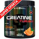 Creatina Monohidratada Creatine Turbo Black Skull Energia Força Ganho de Massa Muscular