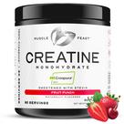 Creatina monohidratada em pó Muscle Feast Creapure 300g Fruit Punch