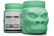 Creatina monohidratada em pó Primal 400g sem sabor