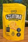 Creatina monohidratada sabor laranja flora pura