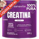 Creatina Pura 100% SANAVITA Monohidratada Micronizada - O Suplemento da Mulher