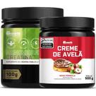 Creatina Pura 100g Monohidratada + Creme Avelã 500g Growth