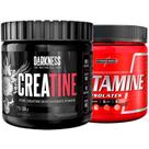 Creatina Pura 300g Darkness + Glutamina 300g Integralmedica