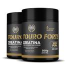 Creatina Touro Forte 2x300 gramas Pura Creatine Powder Food Supplement - Alisson Nutrition