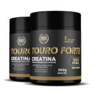 Creatina Touro Forte 2x300 gramas Pura Creatine Powder Food Supplement - Command Force Creatina Touro Forte 2x300 gramas Pura Creatine Powder Food Supplement - Command Force