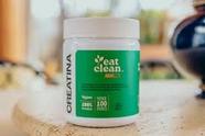 Creatina vegana Eat Clean 300g em pó sem sabor sem glúten