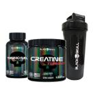 Creatine turbo + thermo fuel - ganhe uma coqueteleira