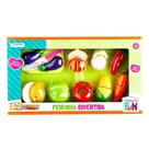 Creative Fun Feirinha Divertida Mini Legumes Multikids BR1109 - Multilaser Creative Fun Feirinha Divertida Mini Legumes Multikids BR1109 - Multilaser