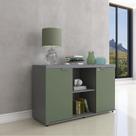 Credenza para Escritório PE40 com 2 Portas