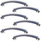 Cremalheira segmentada da Betoneira Csm Rental Force 400l cinza 6 unidades
