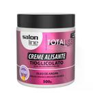 Creme Alisante Total Liss Argan Médio Salon Line 500G