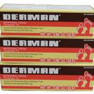 Creme antifúngico Derman para tratamento de pés de atleta 3x25mL Creme antifúngico Derman para tratamento de pés de atleta 3x25mL