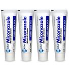 Creme Antifúngico Globe Miconazol 2% 4 Tubos de 30 g