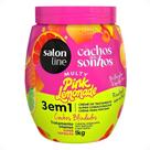 Creme Capilar 3 Em 1 Salon Line Multy Pink Lemonade Cachos Dos Sonhos 1kg