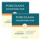 Creme clareador de pele Porcelana Daytime Hydration 90mL (pacote com 2 unidades)
