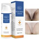 Creme Clareador para Áreas Íntimas Sensíveis do Corpo, Partes Privadas, Axilas, Joelhos, Cotovelos, Coxas Internas, Área do Biquíni, Creme Clareador para Manchas Escuras