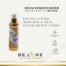 Creme com peptídeo botulínico, manteigas e ácido hialurônico. Efeito tensor, hidratação intensa e suavização das linhas. Vegano