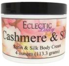 Creme corporal Eclectic Lady Cashmere and Silk 120 ml de manteiga de karité
