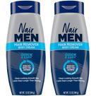 Creme corporal para depilação Nair Men 360ml, pacote com 2