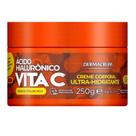 Creme Corporal Ultra-Hidratante com Ácido Hialurônico e Vitamina C Dermacream - 250g