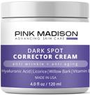Creme corretor de manchas escuras rosa Madison 120 ml para rosto e corpo Creme corretor de manchas escuras rosa Madison 120 ml para rosto e corpo