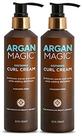 Creme Curl Argan Magic Defining 250 mL (8,5 oz), pacote com 2 unidades
