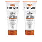 Creme de barbear Cremo Barber Grade Sandalwood 180 ml (pacote com 2)