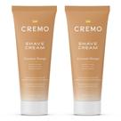 Creme de barbear Cremo Coconut Mango Hidratante 180mL (pacote de 2)