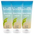 Creme de Barbear Gillette Venus Smooth + Olay - 3 Unidades de 180ml