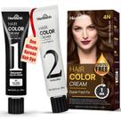 Creme de coloração de cabelo Herbishh Rapid Infusion 4N Natural Brown Creme de coloração de cabelo Herbishh Rapid Infusion 4N Natural Brown
