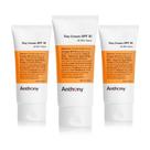 Creme de dia Anthony SPF 30 com esqualano, glicerina, soja 90mL x3