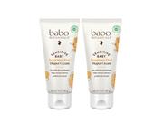 Creme de fraldas Babo Botanicals Sensitive Baby, pacote com 2 unidades Creme de fraldas Babo Botanicals Sensitive Baby, pacote com 2 unidades