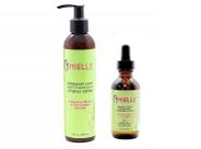 Creme de gel para cabelo e óleo para cabelo Mielle Rosemary Mint Organic
