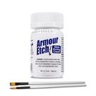 Creme de gravação em vidro Armour Etch Starter 80 mL com pincéis Creme de gravação em vidro Armour Etch Starter 80 mL com pincéis