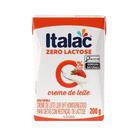 Creme de Leite Italac UHT Zero Lactose 200g - Embalagem com 24 Unidades