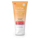 Creme de limpeza facial Neutrogena sem óleo para acne 200mL