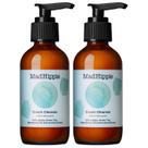 Creme de limpeza Mad Hippie, pacote com 2 unidades com ácido hialurônico, 120 ml