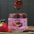 Creme de morango com chocolate 450g nutrissima produto vegano zero lactose zero açucar zero glúten