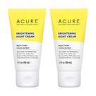 Creme de noite Acure Brightening 50mL (pacote com 2)