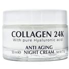 Creme de noite Delfanti-Milano COLLAGEN 24K anti-envelhecimento com ácido hialurônico