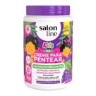 Creme de Pentear Salon Line Kids Cachinhos Brilhante Uva 1kg Creme de Pentear Salon Line Kids Cachinhos Brilhante Uva 1kg