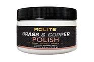 Creme de polimento instantâneo polonês em latão e cobre Rolite 130ml Creme de polimento instantâneo polonês em latão e cobre Rolite 130ml