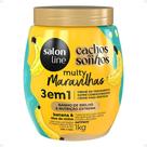 Creme de Tratamento 3 em 1 Salon Line Multy Maravilhas Cachos dos Sonhos Banana e Óleo de Rícino 1Kg