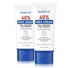 Creme de uréia OUKEYA 40% para pés e mãos secos e rachados, tubo de 90 mL