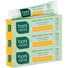 Creme Dental Boni Natural Extrato de Cúrcuma Sem Flúor 90g 3 Un