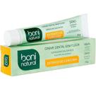 Creme Dental Boni Natural Extrato de Cúrcuma Sem Flúor 90g